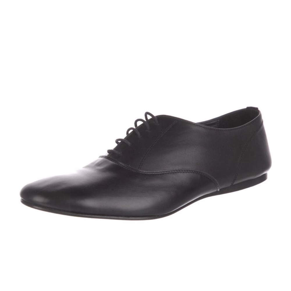 Yohji Yamamoto Black Leather Flats